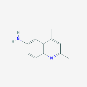 molecular formula C11H12N2 B2366644 2,4-Dimethylquinolin-6-amine CAS No. 84264-43-7