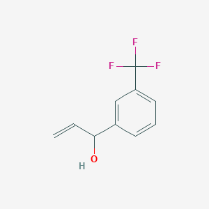 molecular formula C10H9F3O B2366716 1-(3-(Trifluoromethyl)phenyl)prop-2-en-1-ol CAS No. 154309-48-5