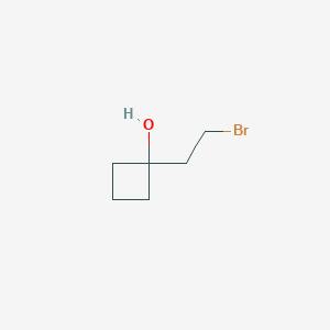 1-(2-Bromoethyl)cyclobutan-1-ol