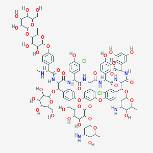molecular formula C95H111Cl2N9O41 B236687 Galacardin B CAS No. 137801-54-8