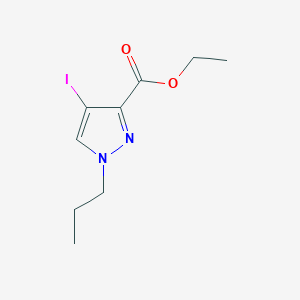 ethyl 4-iodo-1-propyl-1H-pyrazole-3-carboxylate