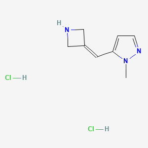 5-(Azetidin-3-ylidenemethyl)-1-methyl-1H-pyrazole dihydrochloride