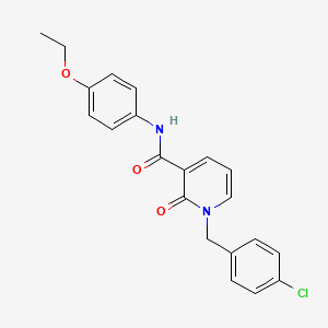1-[(4-chlorophenyl)methyl]-N-(4-ethoxyphenyl)-2-oxo-1,2-dihydropyridine-3-carboxamide