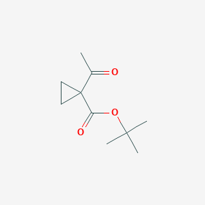 tert-Butyl 1-acetylcyclopropanecarboxylate