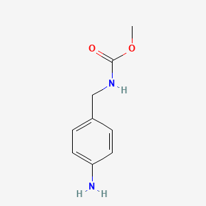 Methyl N-[(4-aminophenyl)methyl]carbamate
