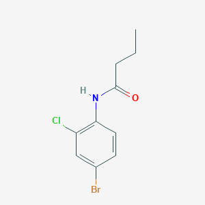 N-(4-bromo-2-chlorophenyl)butanamide
