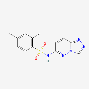 2,4-dimethyl-N-[1,2,4]triazolo[4,3-b]pyridazin-6-ylbenzenesulfonamide