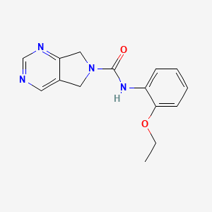 N-(2-ethoxyphenyl)-5H-pyrrolo[3,4-d]pyrimidine-6(7H)-carboxamide