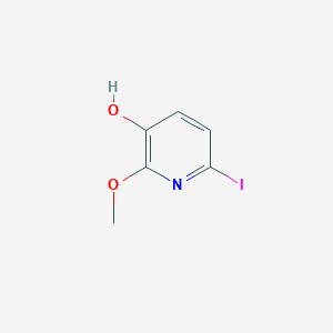 molecular formula C6H6INO2 B2367112 6-Iodo-2-methoxypyridin-3-ol CAS No. 1310949-56-4
