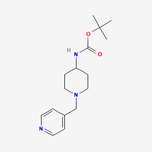 tert-Butyl 1-(pyridin-4-ylmethyl)piperidin-4-ylcarbamate