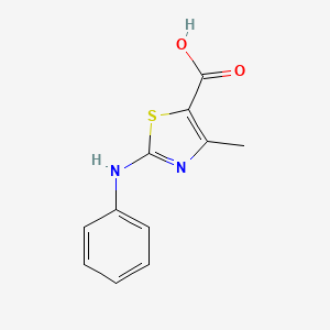 4-Methyl-2-(phenylamino)-1,3-thiazole-5-carboxylic acid