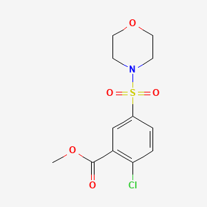 Methyl 2-chloro-5-(morpholin-4-ylsulfonyl)benzoate