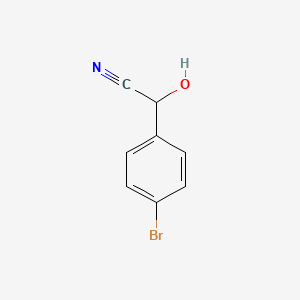 molecular formula C8H6BrNO B2367167 2-(4-Bromophenyl)-2-hydroxyacetonitrile CAS No. 58289-69-3