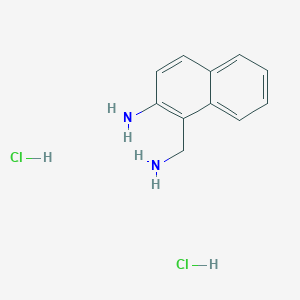 1-(Aminomethyl)naphthalen-2-amine dihydrochloride