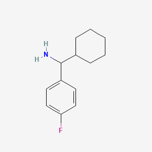 Cyclohexyl(4-fluorophenyl)methanamine
