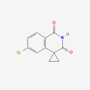 6'-Bromospiro[cyclopropane-1,4'-isoquinoline]-1',3'-dione