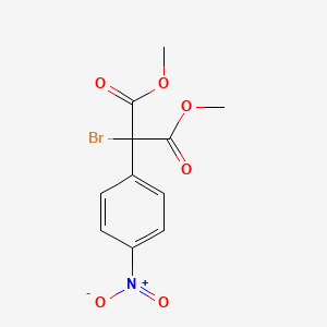 Dimethyl 2-bromo-2-(4-nitrophenyl)malonate