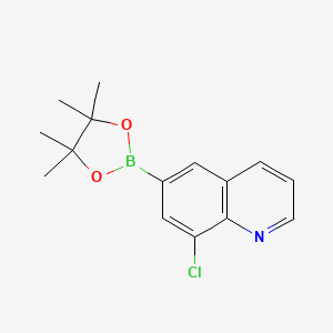 8-Chloro-6-(4,4,5,5-tetramethyl-1,3,2-dioxaborolan-2-yl)quinoline