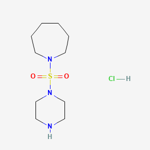 1-(1-Piperazinylsulfonyl)azepane hydrochloride