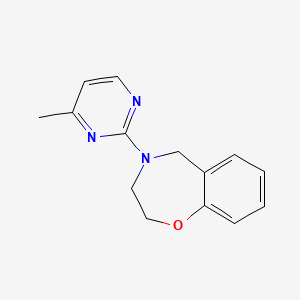 4-(4-Methylpyrimidin-2-yl)-2,3,4,5-tetrahydrobenzo[f][1,4]oxazepine