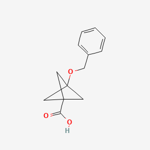 3-(Benzyloxy)bicyclo[1.1.1]pentane-1-carboxylic acid
