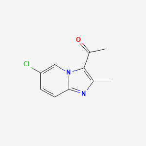 1-(6-Chloro-2-methylimidazo[1,2-a]pyridin-3-yl)ethanone