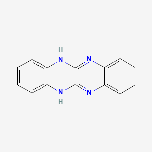 molecular formula C14H10N4 B2367565 6,11-Dihydroquinoxalino[2,3-b]quinoxaline CAS No. 531-46-4; 55977-58-7