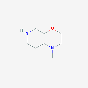 molecular formula C8H18N2O B2367628 4-甲基-1,4,8-恶二唑烷 CAS No. 2090882-27-0