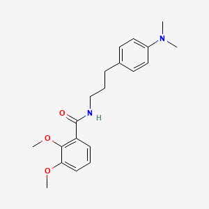 molecular formula C20H26N2O3 B2367665 N-(3-(4-(dimethylamino)phenyl)propyl)-2,3-dimethoxybenzamide CAS No. 953151-06-9