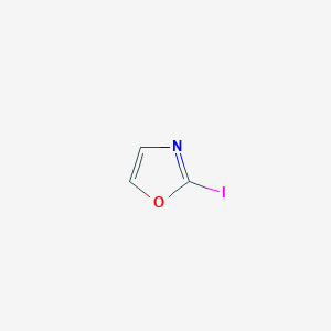 molecular formula C3H2INO B2367723 2-Iodooxazole CAS No. 877614-97-6