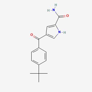 4-(4-tert-butylbenzoyl)-1H-pyrrole-2-carboxamide