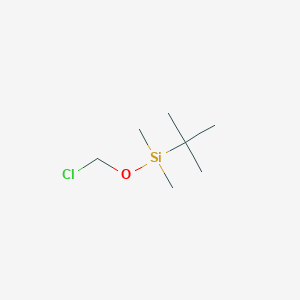 molecular formula C7H17ClOSi B2367735 tert-Butyldimethylsiloxychloromethane CAS No. 119451-80-8