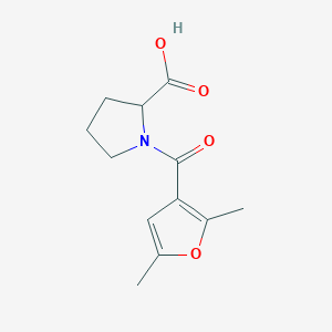 1-(2,5-Dimethyl-furan-3-carbonyl)-pyrrolidine-2-carboxylic acid