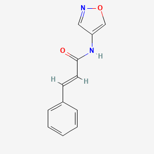 N-(isoxazol-4-yl)cinnamamide