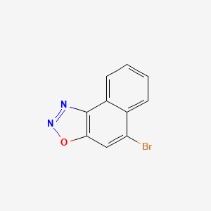 molecular formula C10H5BrN2O B2367831 5-Bromonaphtho[1,2-d][1,2,3]oxadiazole CAS No. 172943-00-9