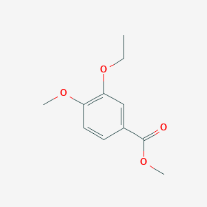 molecular formula C11H14O4 B2367940 3-乙氧基-4-甲氧基苯甲酸甲酯 CAS No. 97966-31-9