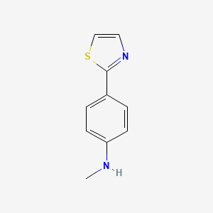N-methyl-4-(1,3-thiazol-2-yl)aniline