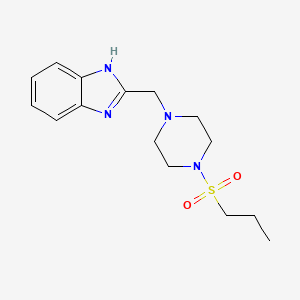 2-((4-(propylsulfonyl)piperazin-1-yl)methyl)-1H-benzo[d]imidazole