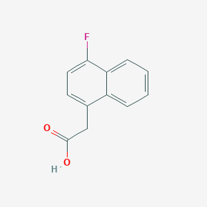 2-(4-Fluoronaphthalen-1-yl)acetic acid