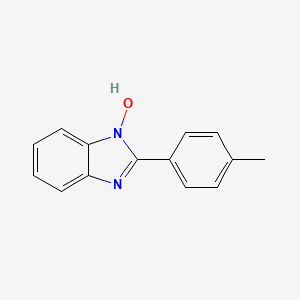 molecular formula C14H12N2O B2368097 2-(4-methylphenyl)-1H-1,3-benzimidazol-1-ol CAS No. 59276-97-0