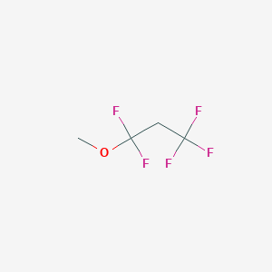molecular formula C4H5F5O B2368131 1,1,3,3,3-Pentafluoropropyl methyl ether CAS No. 886762-12-5