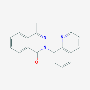 4-Methyl-2-(8-quinolinyl)-1-phthalazinone