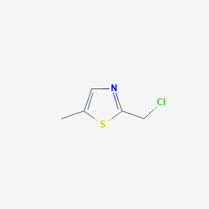 molecular formula C5H7Cl2NS B2368252 2-(氯甲基)-5-甲基噻唑 CAS No. 921145-23-5