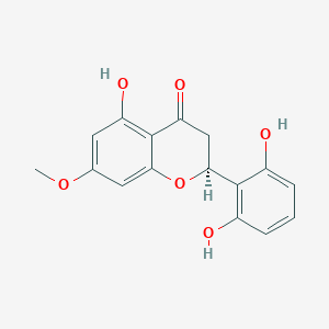 molecular formula C229H346N70O40 B236827 2',5,6'-Trihydroxy-7-methoxyflavanone CAS No. 129138-49-4