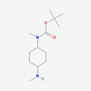 tert-Butyl methyl(4-(methylamino)cyclohexyl)carbamate