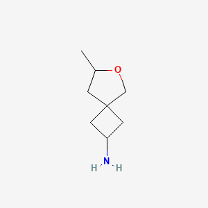 7-Methyl-6-oxaspiro[3.4]octan-2-amine