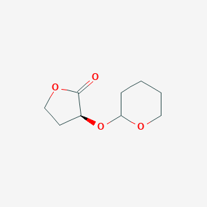 B023684 (3S)-Dihydro-3-[(tetrahydro-2H-pyran-2-YL)oxy]-2(3H)-furanone CAS No. 83680-34-6