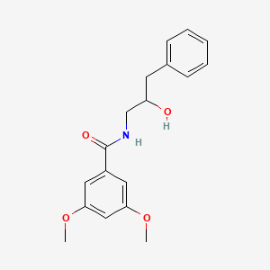 N-(2-hydroxy-3-phenylpropyl)-3,5-dimethoxybenzamide