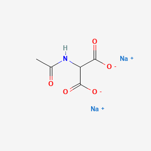 molecular formula C5H5NNa2O5 B2368449 2-乙酰胺苹果酸钠 CAS No. 117976-12-2