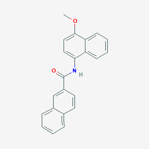 N-(4-methoxynaphthalen-1-yl)naphthalene-2-carboxamide